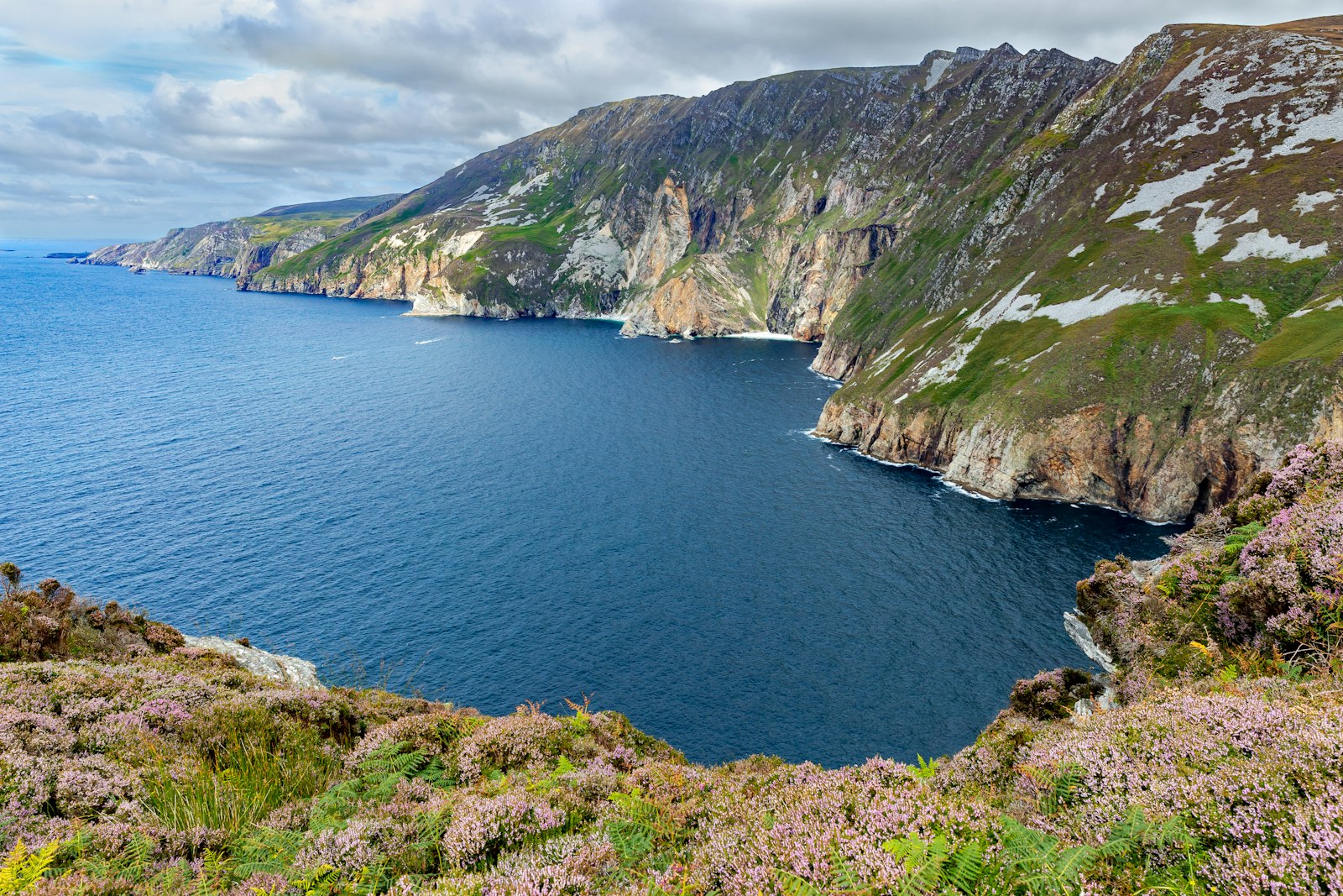 Sea cliffs on the Donegal coast